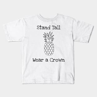 Pineapple Royalty Kids T-Shirt